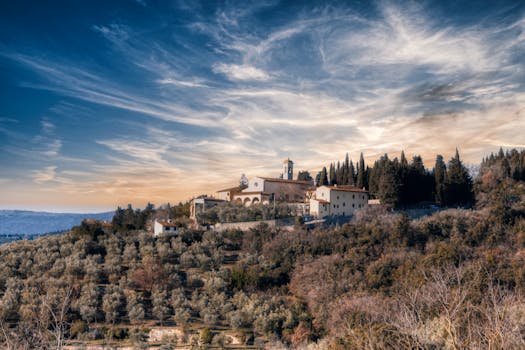 Villas Among Vineyards With Fire Ovens and Sunset Verandas