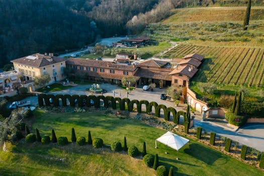 Vineyard Villas With Stone Baths and Herb Gardens