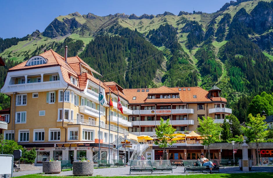 Architectural Chalet Hotels Across the Swiss Alps