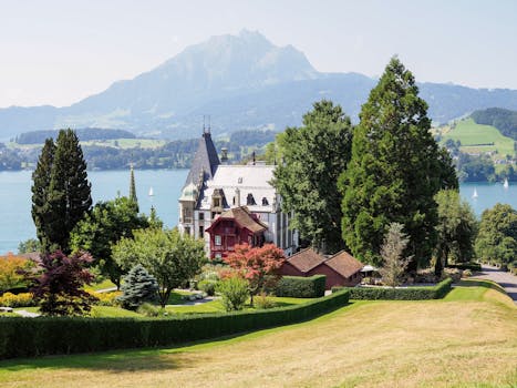 Switzerland’s Lake and Mountain Villas Built for Discretion